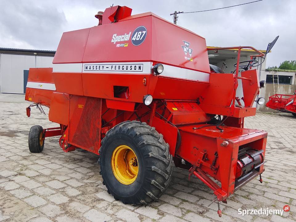 Kombajn Massey Ferguson 487 Specjal sieczkarnia Zwoleń
