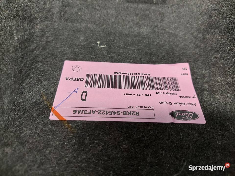 Ford Explorer VII R2KB TAPICERKA BOCZEK dolnośląskie