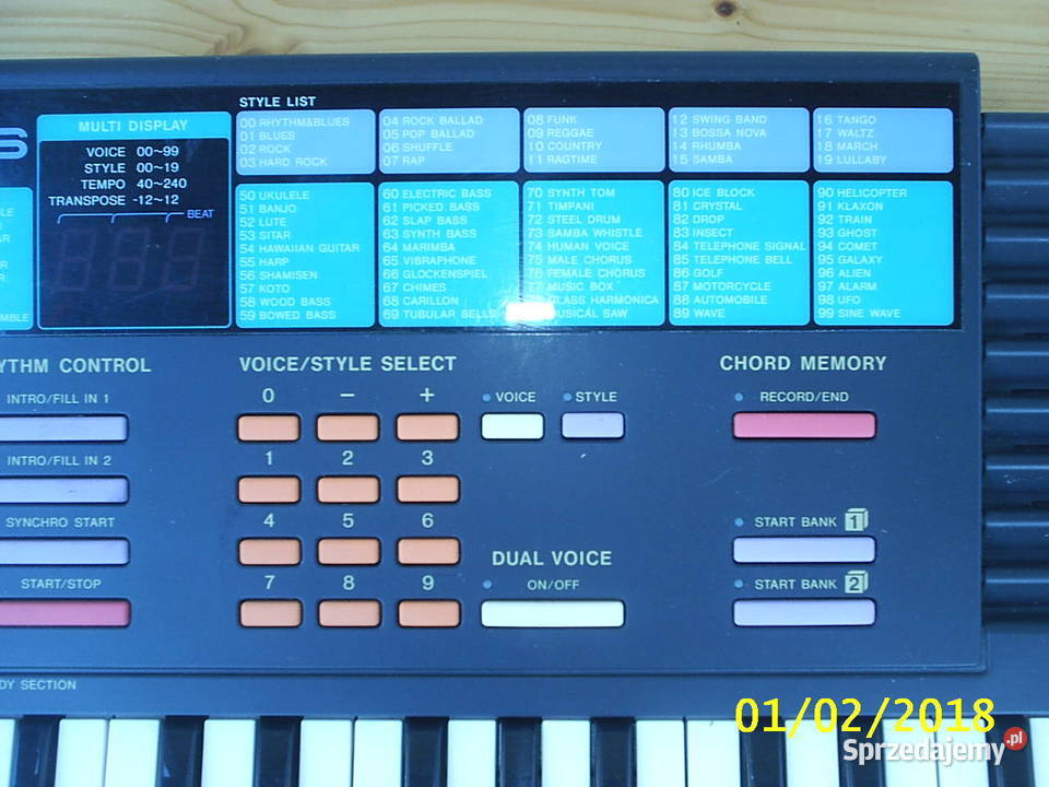Keyboard dziecka Yamaha PSS26 do poważniejszej dolnośląskie Kłodzko
