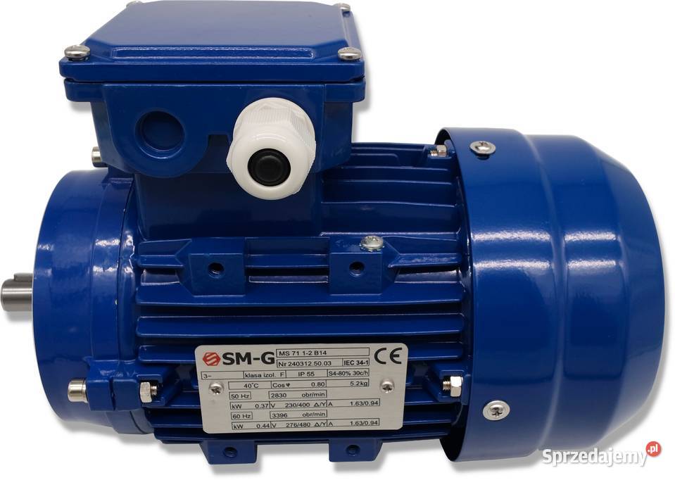 SILNIK ELEKTRYCZNY 037kW 230400V 2830Obr 3FAZOWY Do sieczkarni Solec Kujawski sprzedam