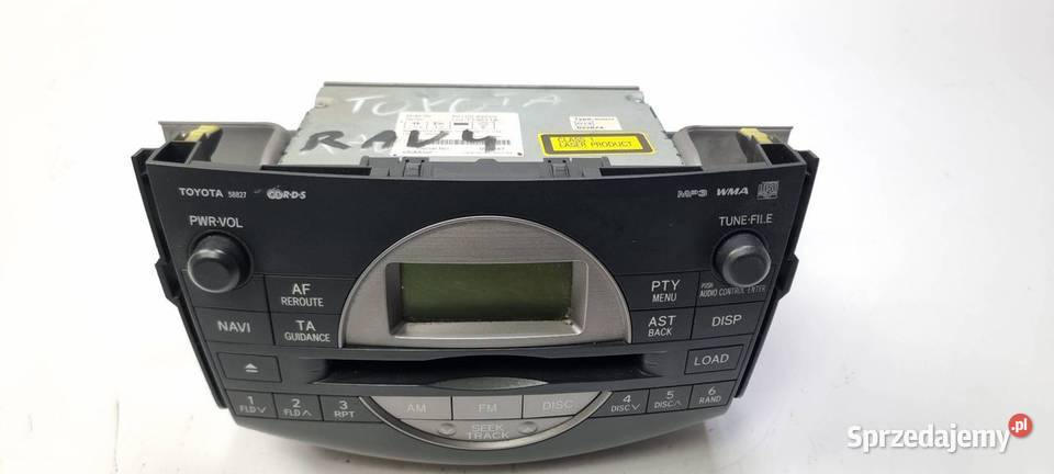 RADIO TOYOTA RAV4 III 8612042220 Pozostałe Lipno
