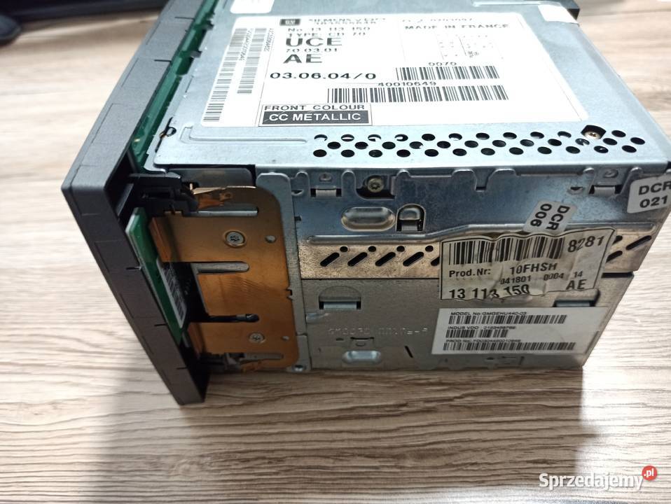 Radio CD70 NAVI Opel Astra Vectra 117 Radzyń Podlaski