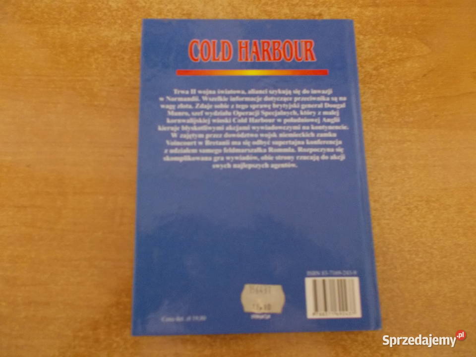 Jack Higgins Cold Harbour Proza i poezja Głubczyce