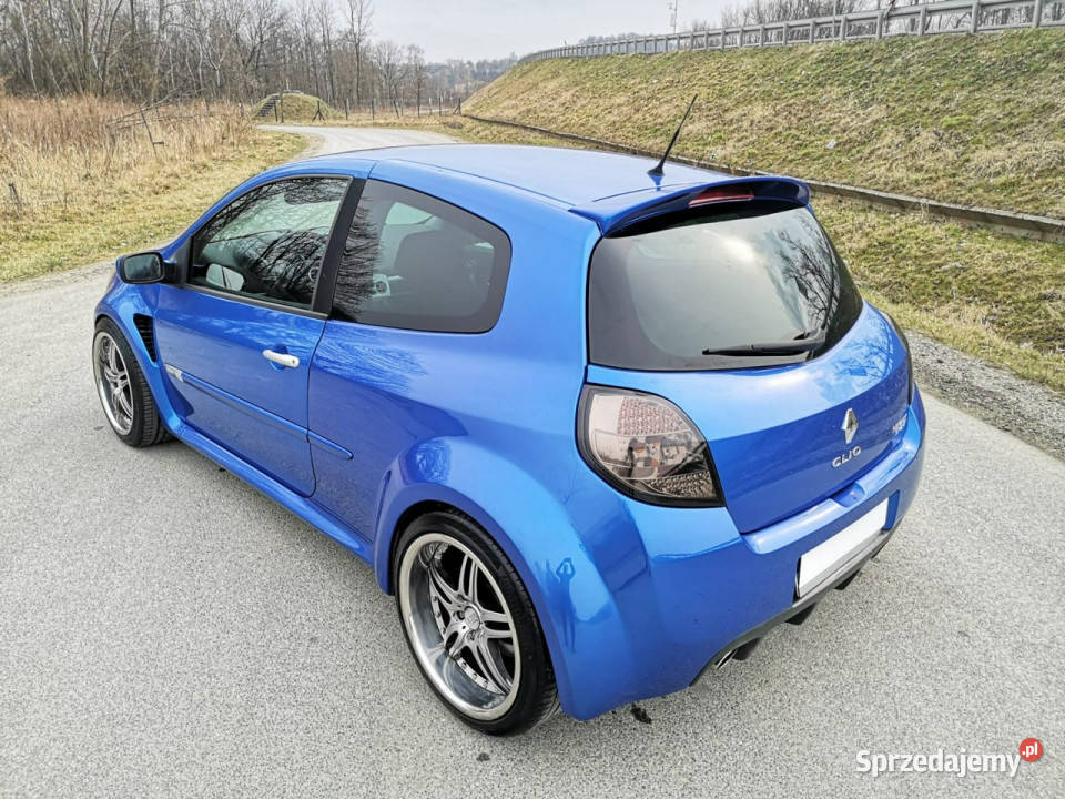 Renault Clio rs evo sport tuning szwajcaria na możliwa zamiana małopolskie Gdów