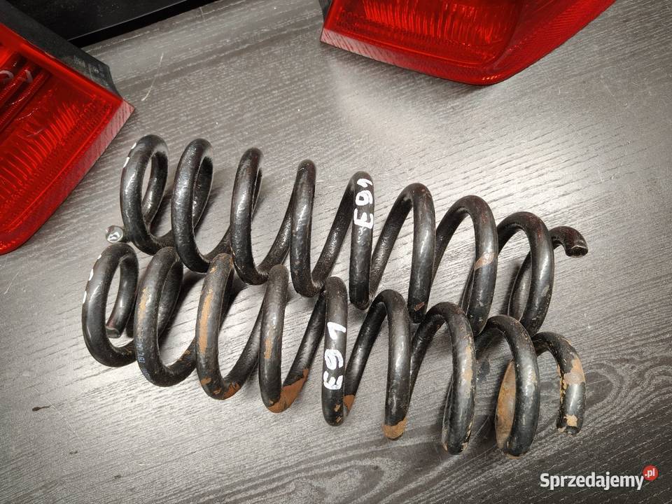 Bmw e91 sprężyny tył komplet łódzkie