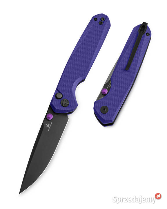 Nóż składany Bestechman Velix Purple G10 Black mazowieckie Warszawa sprzedam
