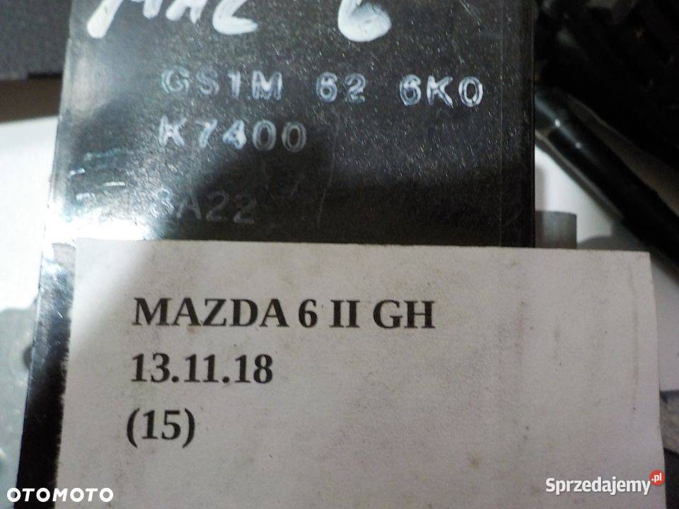 GAŁKA I MIESZEK SKRZYNI BIEGÓW MAZDA 6 II GH Nowy Tomyśl sprzedam