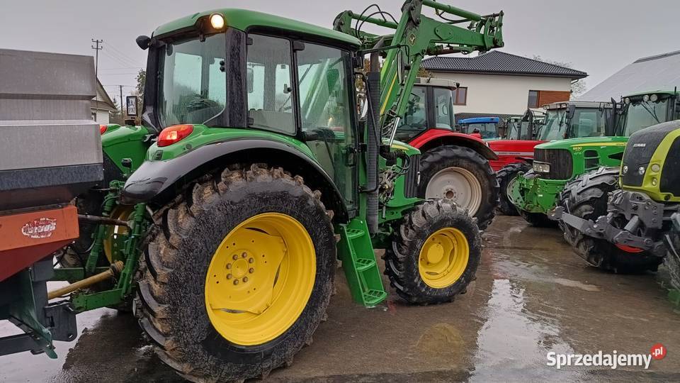 John Deere 6130 z ładowaczem John Deere Żabno