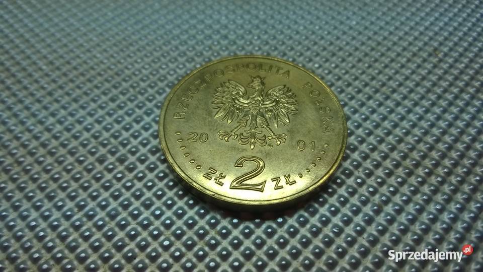 MONETA Polska 2 złote 2001 Szlak bursztynowy 226 Warszawa sprzedam
