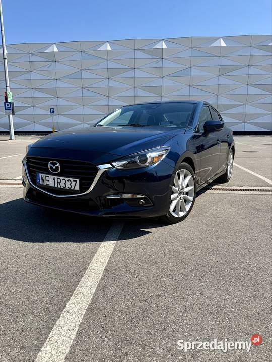 Mazda 3 2017 25 benzyna automat bogate Zarejestrowany w Polsce Warszawa