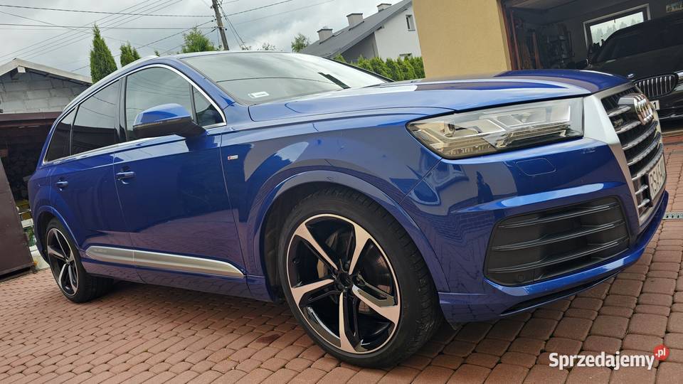 Audi Q7 II 30 TDI 218 SLine 2017R Salon 1 Wł 2 kupiony w Polsce podkarpackie Zarszyn sprzedam