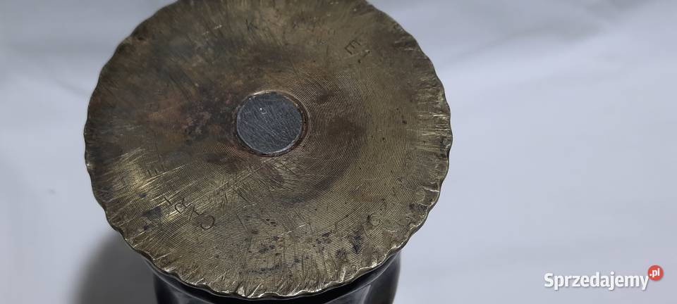 sztuka okopowa łuska z mosiądzu Warszawa