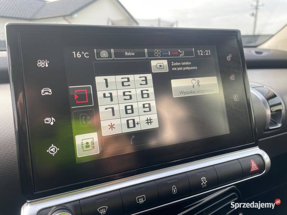 Citroen C4 Cactus 12 Benzyna Ledy Nawigacja 2017 Grudziądz