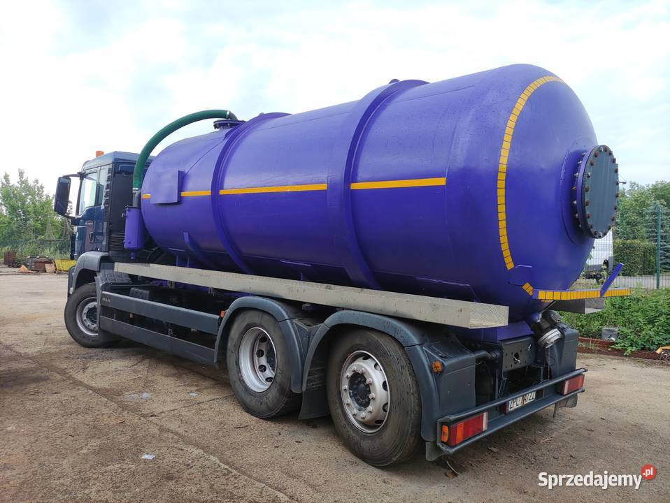 Man TGS 6x2 Asenizacyjny Specjalny 185m3 oś Szczecin sprzedam