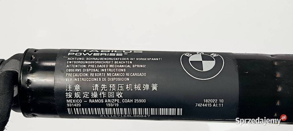 SIŁOWNIK KLAPY BMW X4 M F98 7424415 Lipno