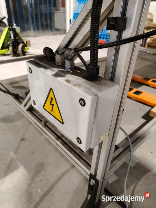 Przenośnik taśmowy konstrukcja aluminiowa do CNC nieuszkodzony Pozostałe