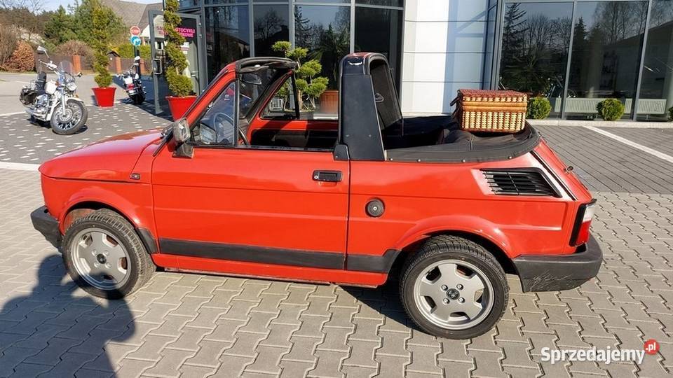 34 sztuki fiat Bosmal Cabrio fabryczny lakier