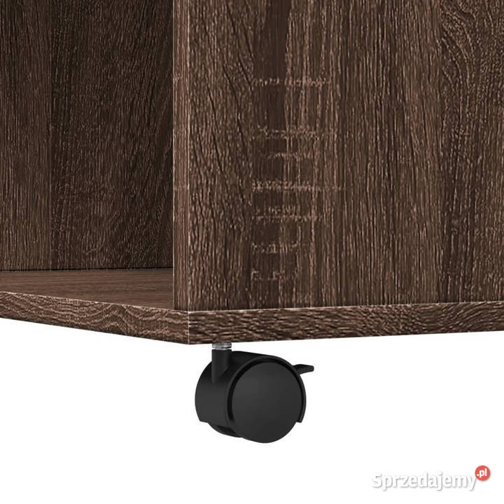 Stolik kawowy brązowy dąb 80x80x40 WM853179 Warszawa