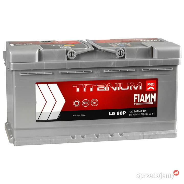Akumulator FIAMM TITANIUM PRO 12V 90Ah 800A Radom