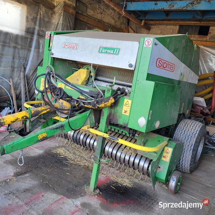 Prasa Sipma Z5691 stałokomorowa Owijanie siatką śląskie Pawonków sprzedam