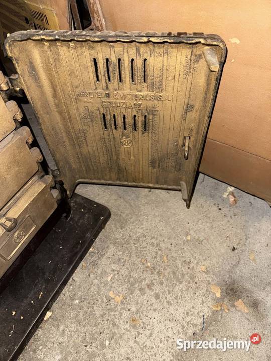 Piec żeliwny przedwojenny Wasilków