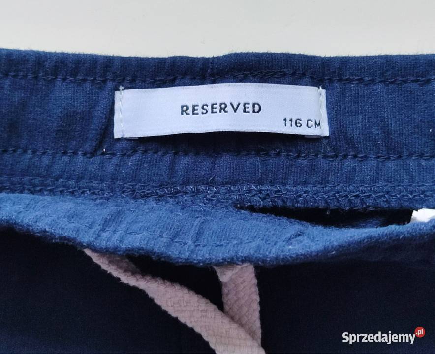 2 Pack spodenki z lampasami Reserved 116 śląskie Katowice
