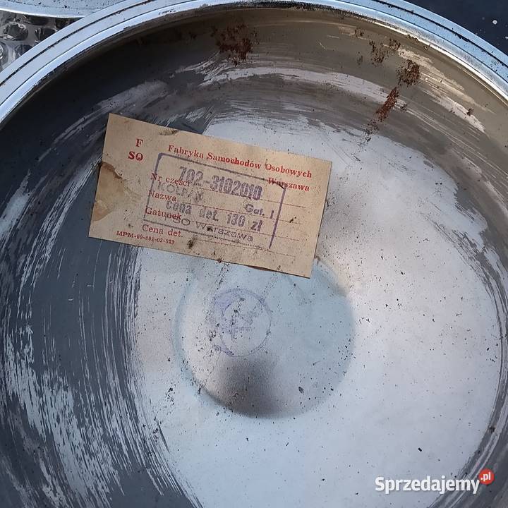 Sprzedam Kołpaki żuk syrena warszawa aluminiowe sprzedam