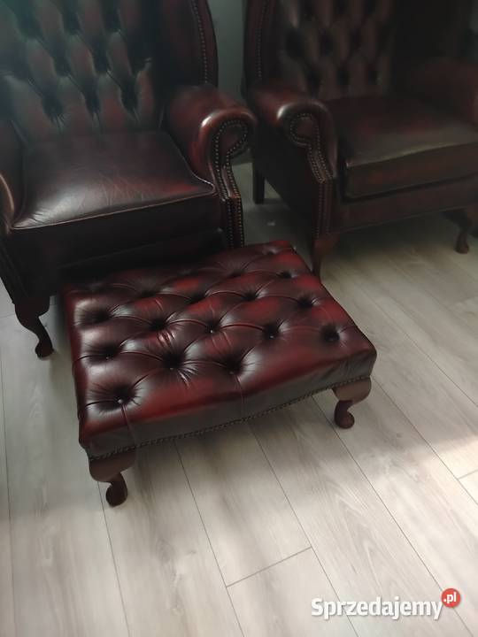 Fotele Chesterfield lubelskie Biała Podlaska sprzedam