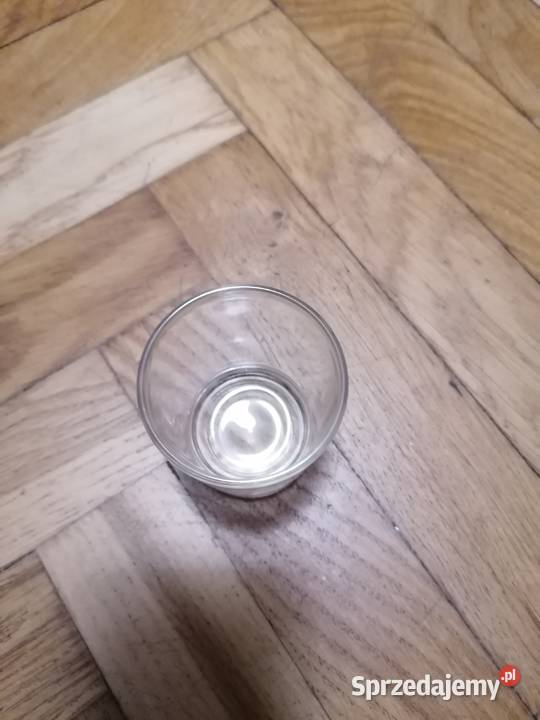Szklany pojemnik na świeczkę przezroczysty Wyposażenie wnętrz