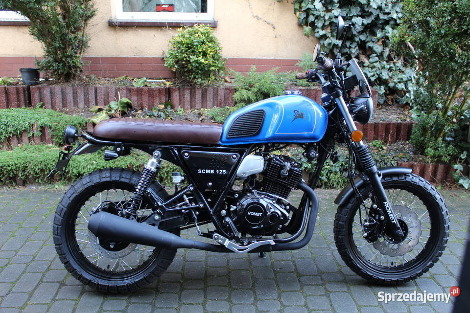 Romet SCMB 125 Scrambler Nowy 1km Romet śląskie Gostyń