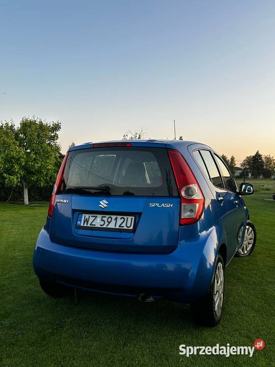Suzuki splash 2009 4/5 Splash mazowieckie Stare Faszczyce