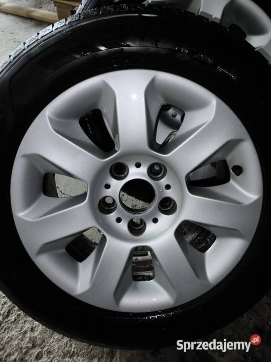 225 55 16 BMW E60 orginalne felgi zima opolskie Prudnik