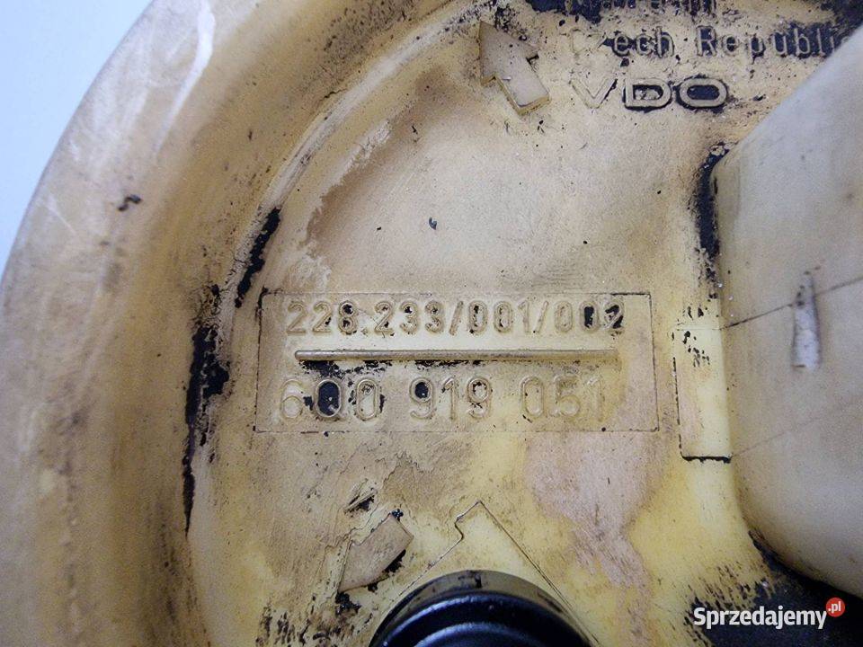 POMPKA PALIWOWA SKODA FABIA I 6Q0919051 Lipno