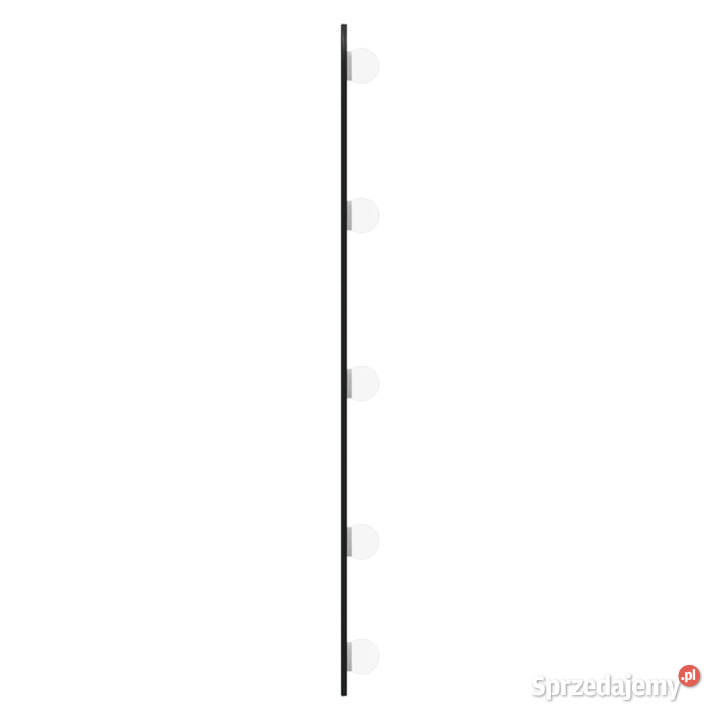 Lustro ścienne z LED 30x70 szklane owalne Warszawa