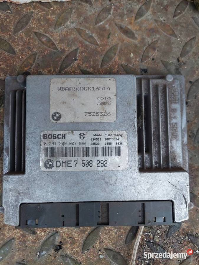 Bmw e46 komputer moduł wymiennik blacha wydech Czernikowo