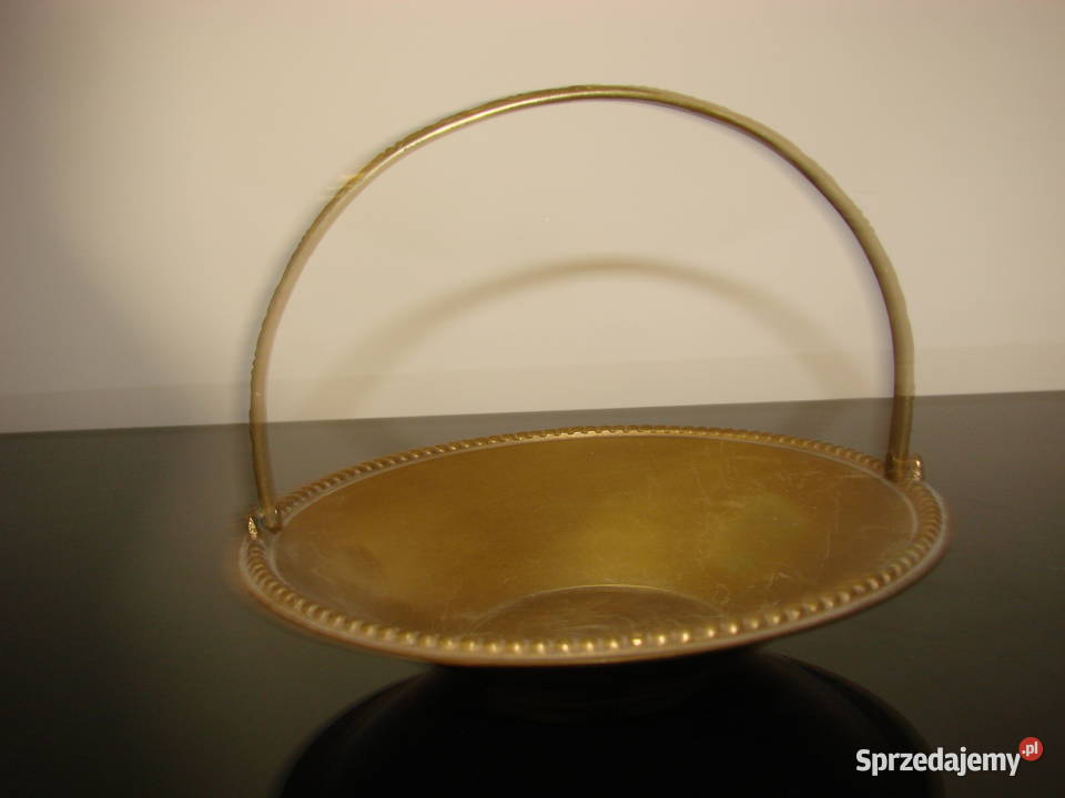 mosiężny koszyk miseczka Pruszcz Gdański sprzedam