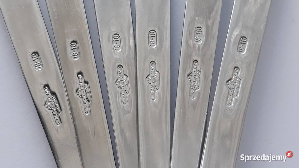 Łyżki obiadowe 2 CAVALIER Gerlach sztućce PRL sprzedam