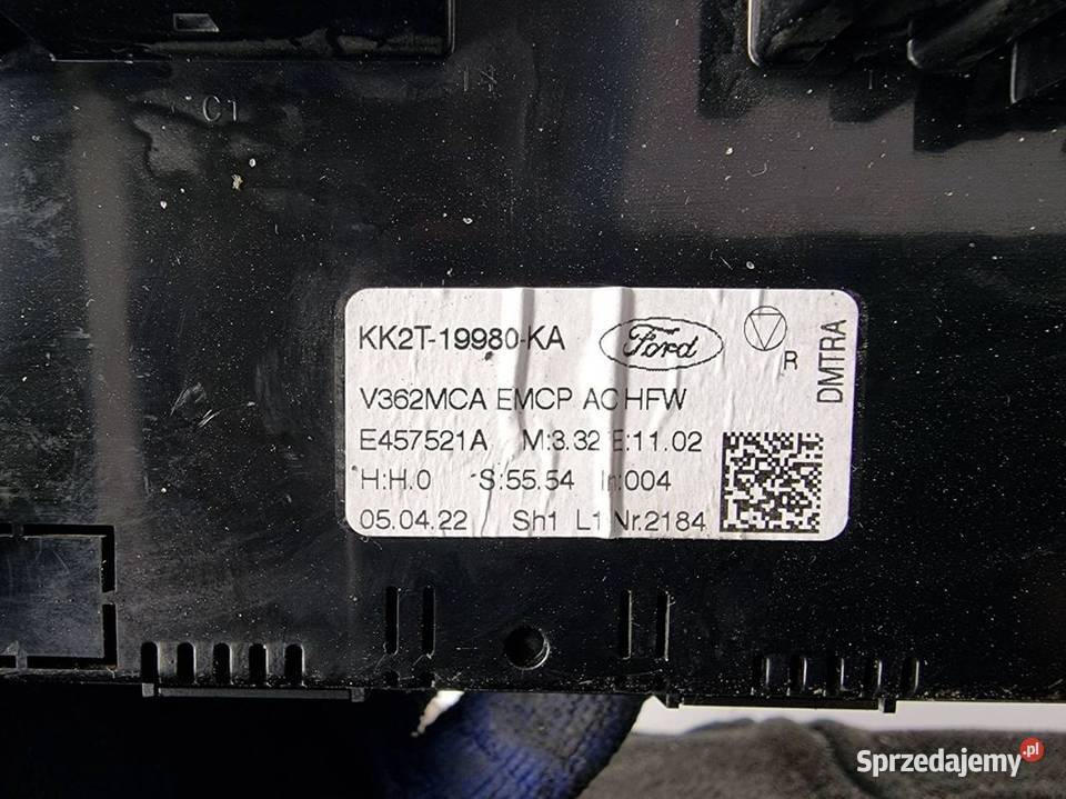 PANEL KLIMATYZACJI FORD TRANSIT MK8 KK2T19980KA Lipno