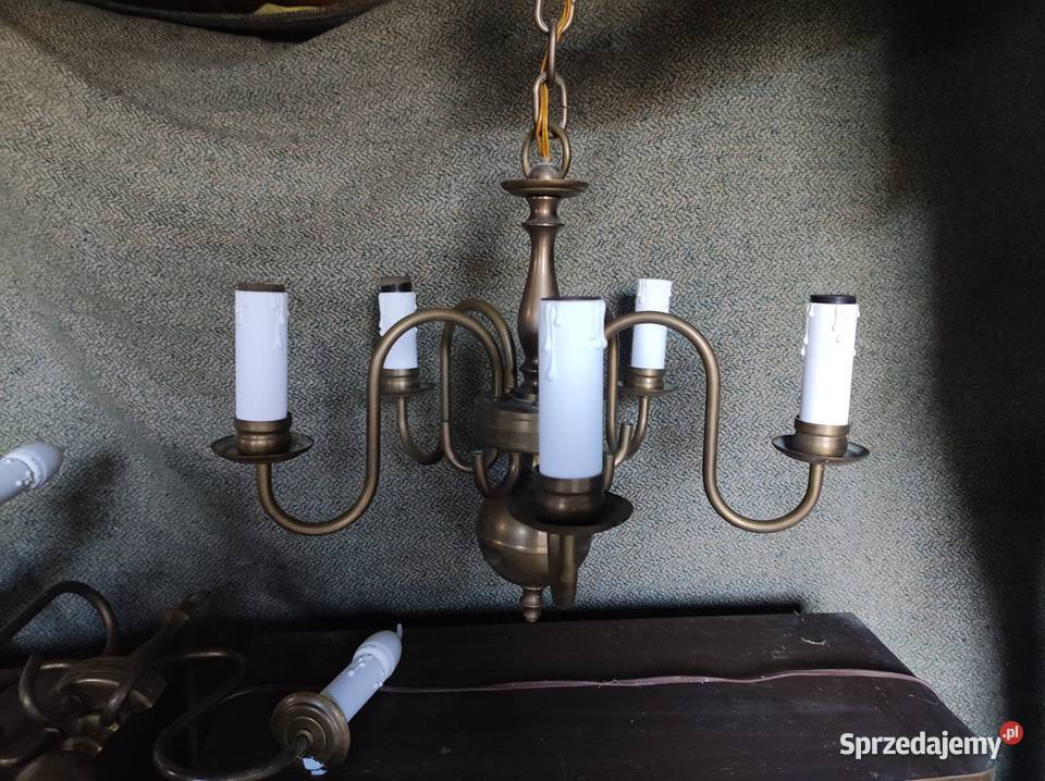 Żyrandol kinkiety ANTYKI