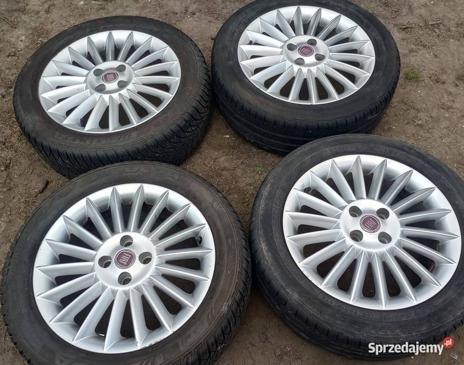 Alufelgi 16 4x98 et41 6j FIAT 500 Fiorino Qubo Średnica 16" Włocławek