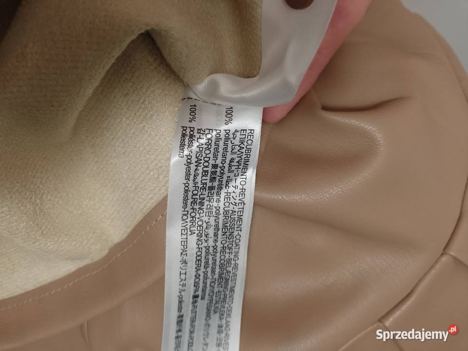 38M ZARA Skórzana mini Sukienka z Madrytu NOWA Długość Mini