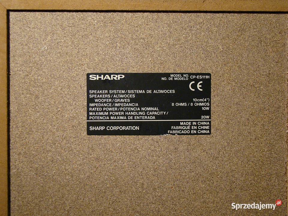 Mini wieża SHARP CDES111H Poznań