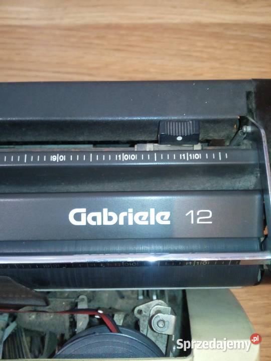 Stara maszyna do pisania ADLER Gabriele 12 z Dobieszowice