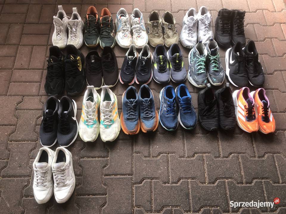 Buty sport używane na kartony Kraków