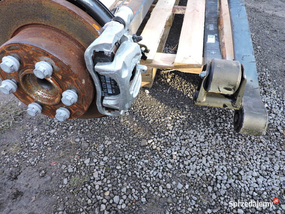 Belka oś zawieszenia tył amortyzatory resory Myszków