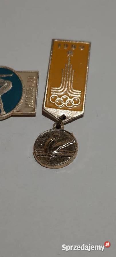 odznaki 3 Olimpiada Moskwa 1980 Rosja ZSRR 7 Warszawa