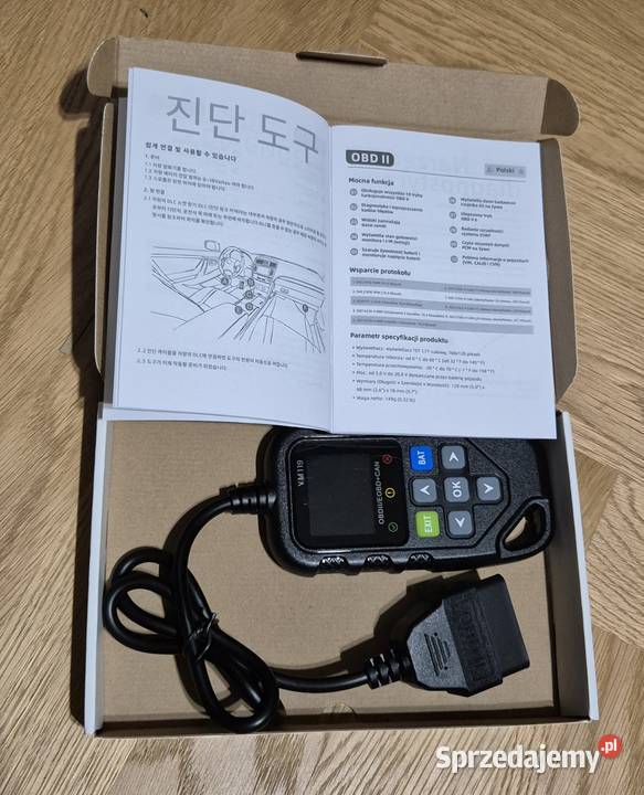 Skaner diagnostyczny OBD II do samochodów Warszawa