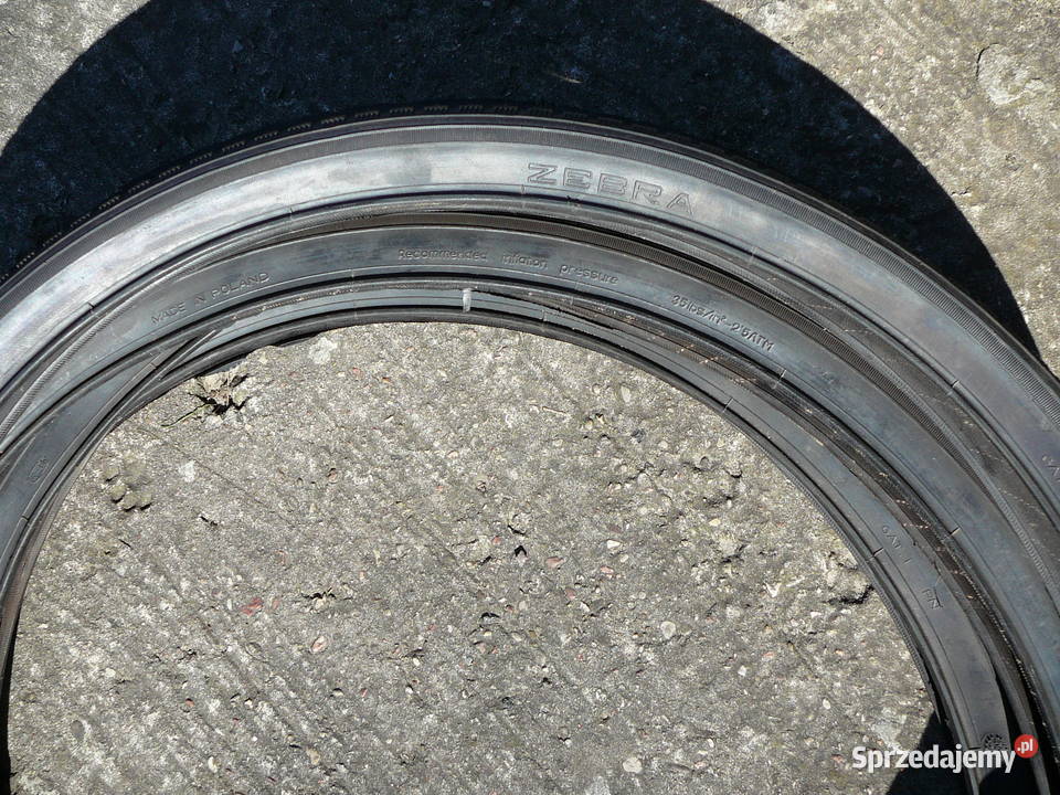 Opona rowerowa PRL Stomil Zebra 26x175 Warszawa