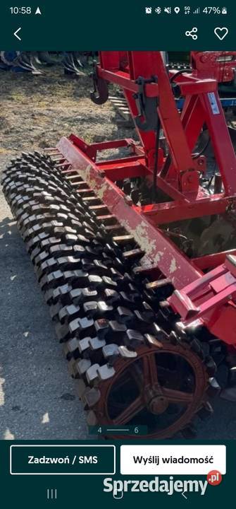Agregat uprawowosiewny talerzowy 3m nieuszkodzony Agregaty łódzkie