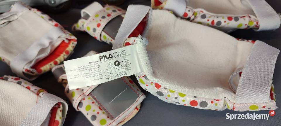 Komplet rolki ochraniacze Fila XOne Girl